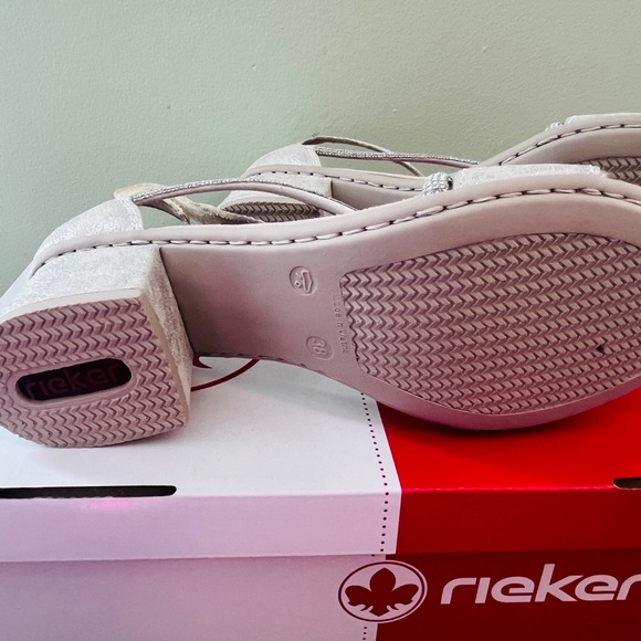 Rieker Women's Elegant White Heels - Picture 6 of 11